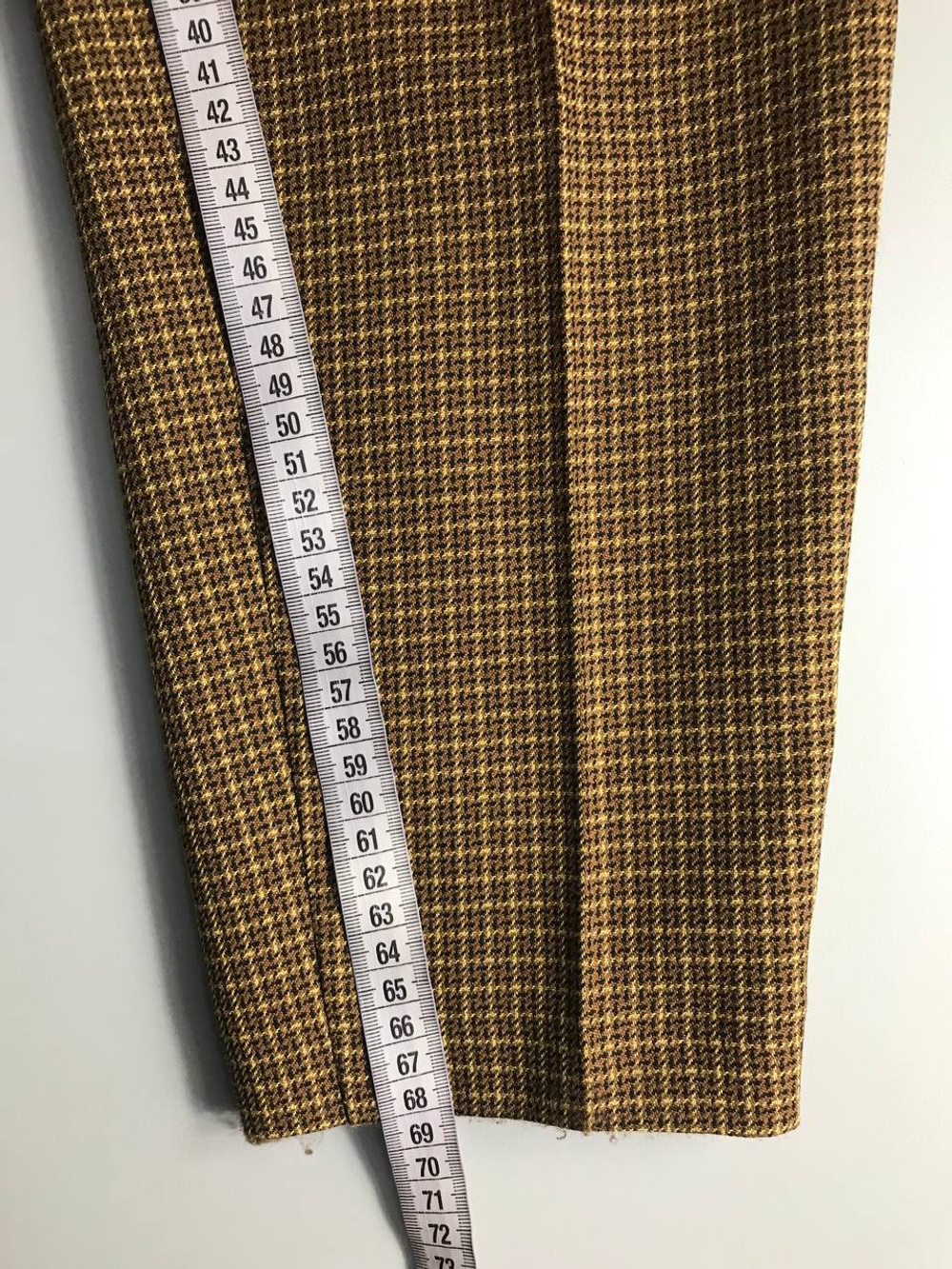 Брюки актуального дизайна, визуально на 44 размер