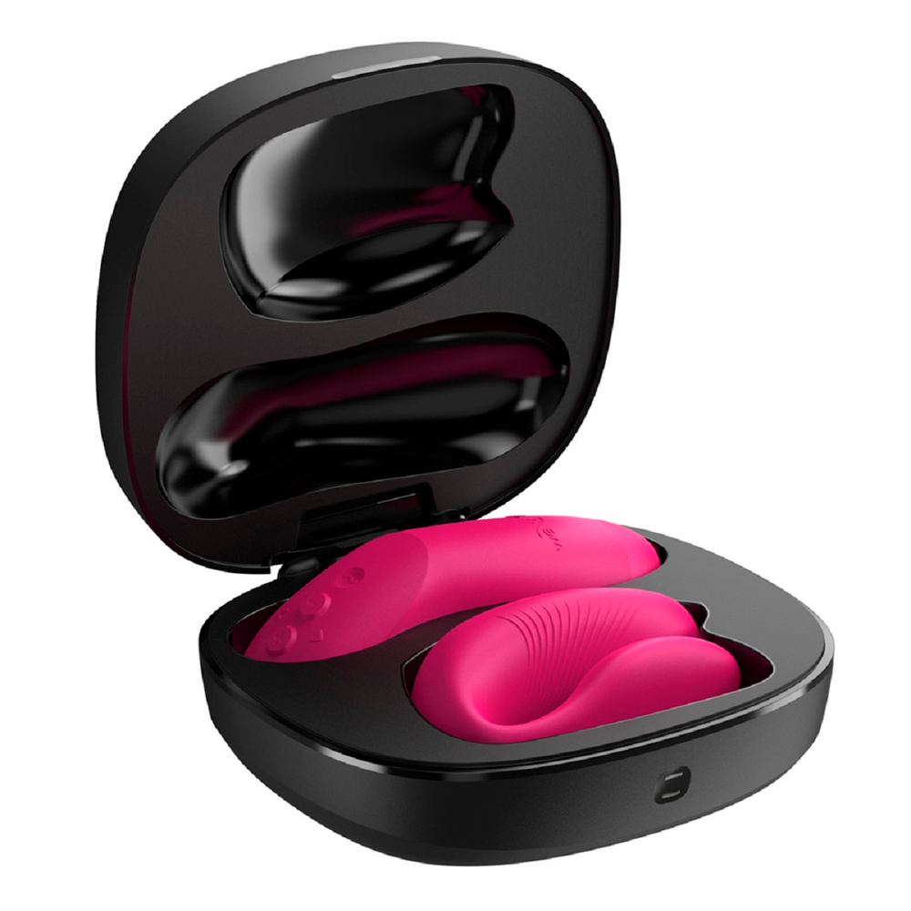 Сенсорный вибромассажер для пар we-vibe chorus pro розовый