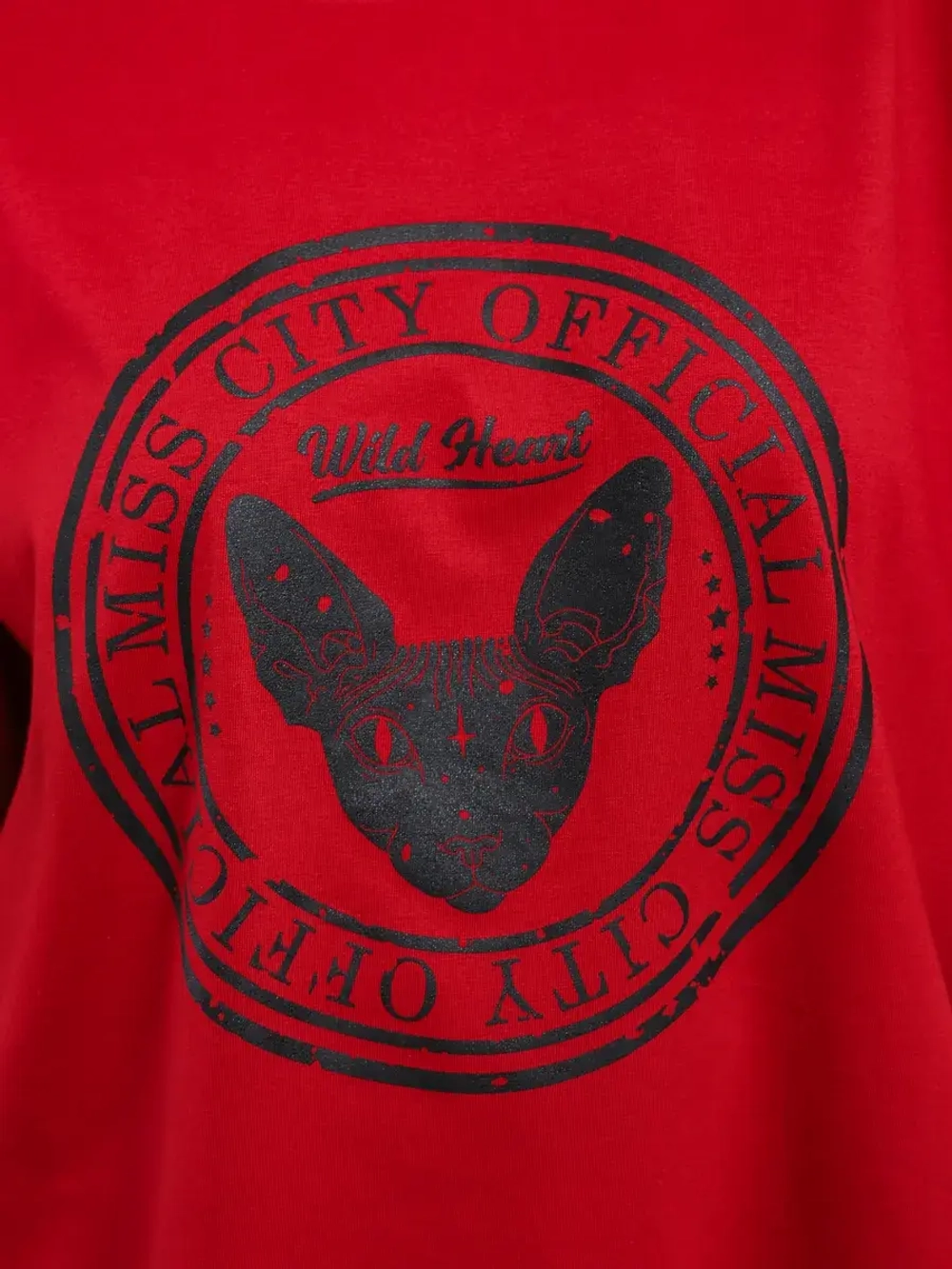 Футболка оверсайз больших размеров принт