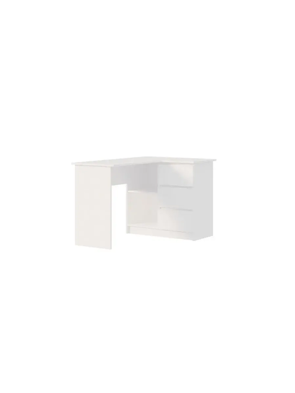 Стол письменный угловой с ящиками 124,85х50х77 см