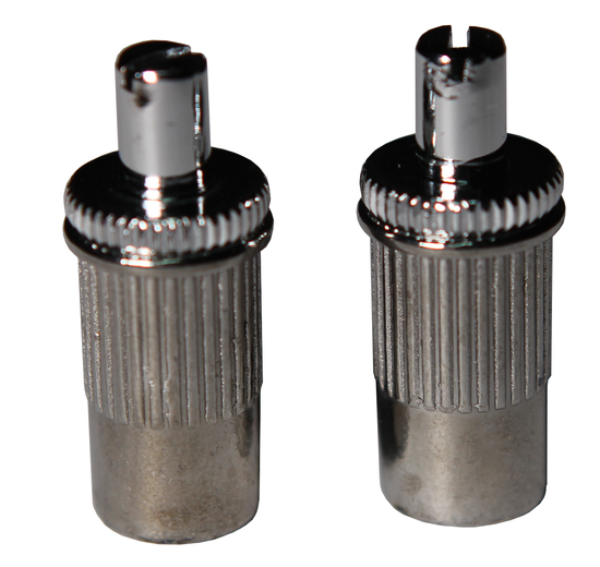 PAXPHIL MB003-CR - крепления струнодержателя (втулка с болтом), хром (2шт.)