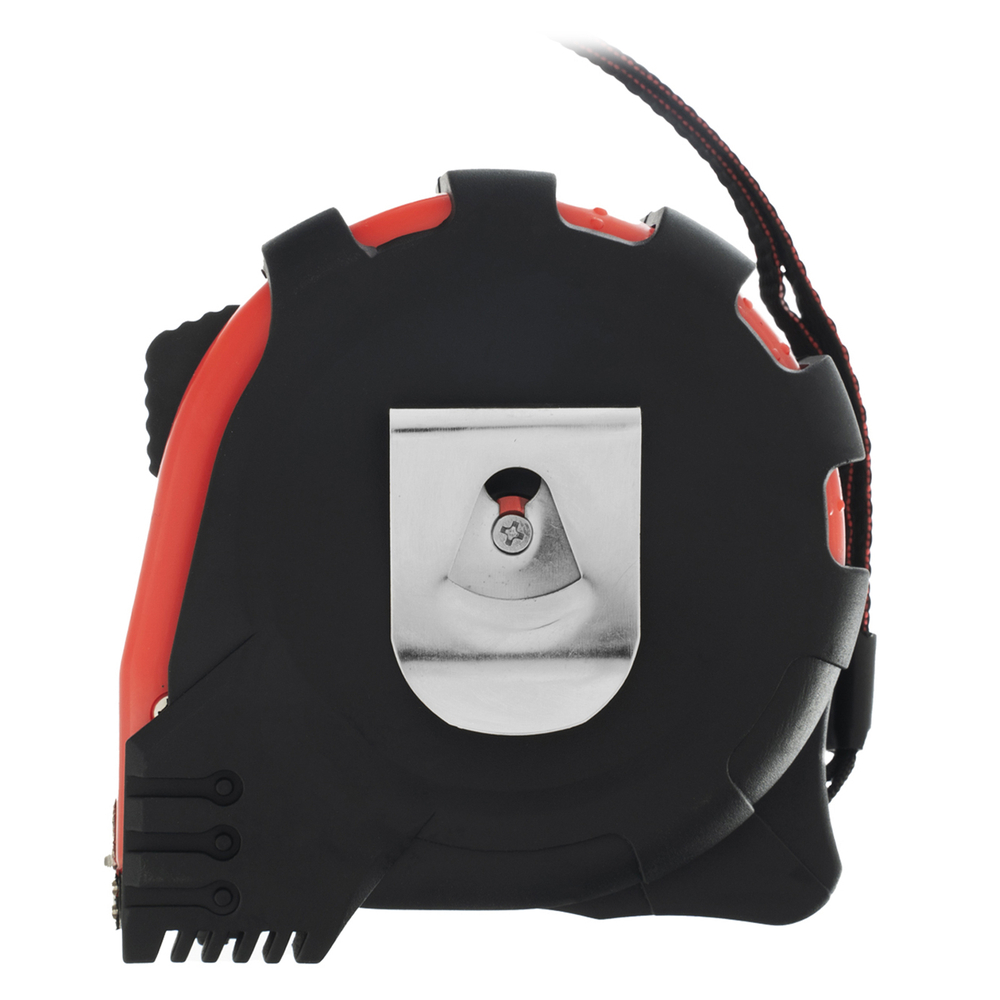 Рулетка Status Magnet 3 fixations,10 м х 32 мм,обрезиненный корпус,зацеп с магнитом Matrix