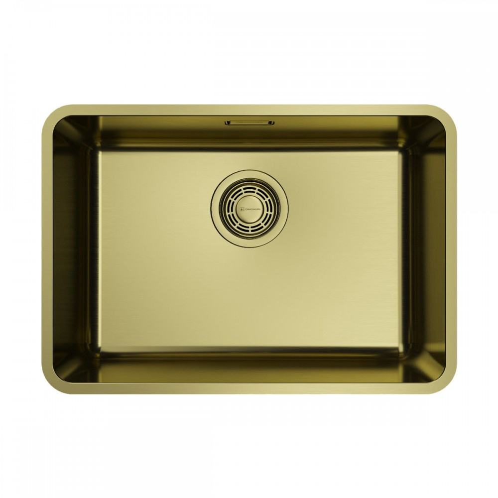 Кухонная мойка Omoikiri Omi 53-U/I-LG Ultra Mini нерж.сталь/светлое золото