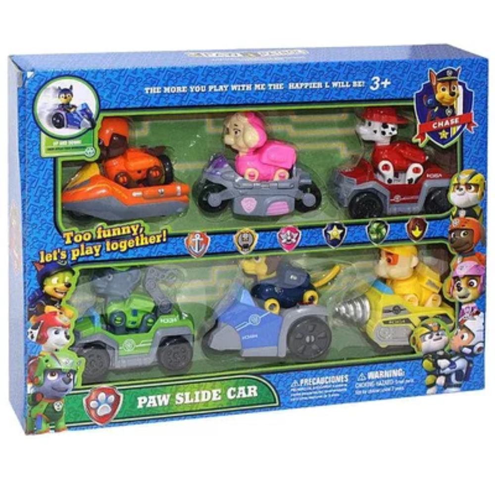 Набор Щенячий патруль Paw Slide Car