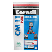 Клей для керамической плитки для пола и стен Ceresit CM 11 PRO (5 кг)