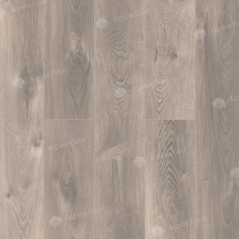 Кварц-виниловая плитка Alpine Floor Premium XL Дуб грей дождливый ECO 7-4