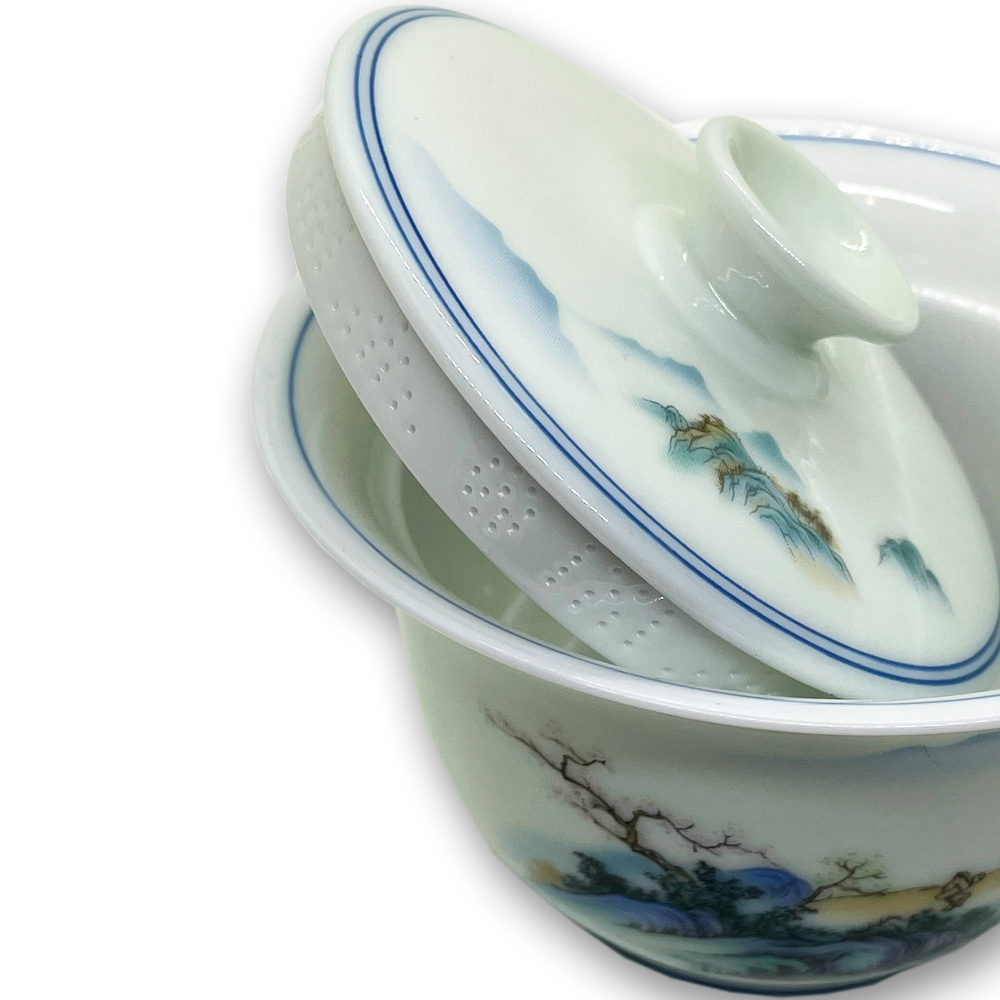 268014.3 Гайвань БАЗОВАЯ "Шань Шуй", 150мл, фарфор