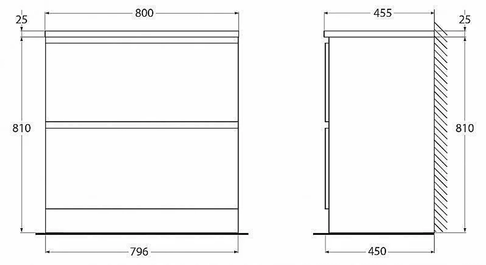 Тумба с раковиной BelBagno ALBANO 80 PIA Pino Scania