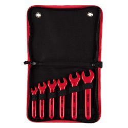 TOLSEN (TTV83606) Набор рожковых диэлектрических ключей, 10-19 мм, 6 предметов, в футляре на молнии