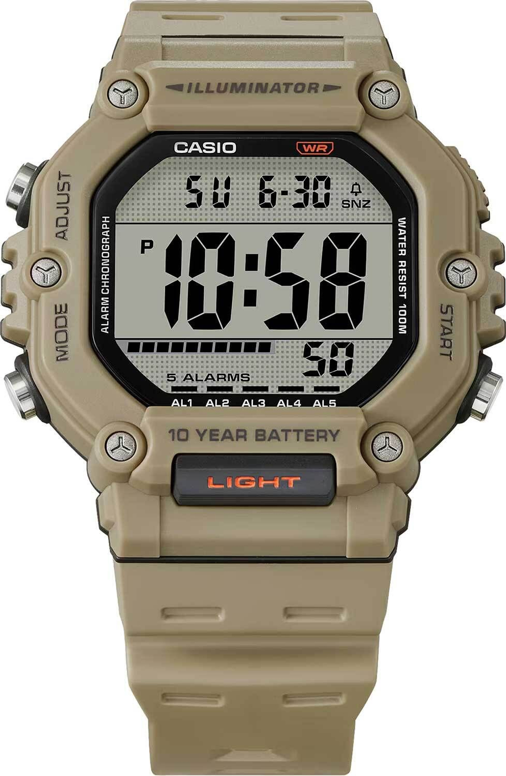 Мужские наручные часы Casio Collection AE-1600H-5A