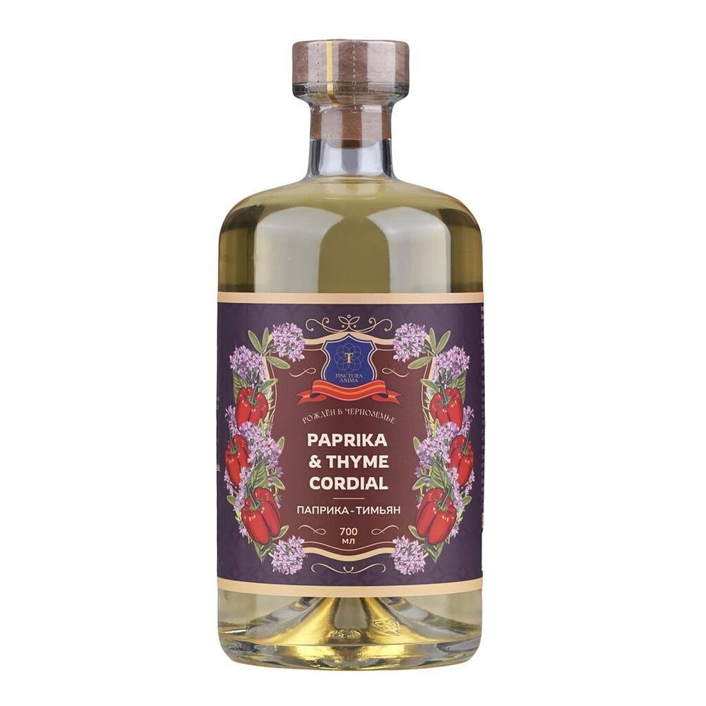Кордиал основа для напитков ПАПРИКА-ТИМЬЯН 0,7л Tinctura Anima
