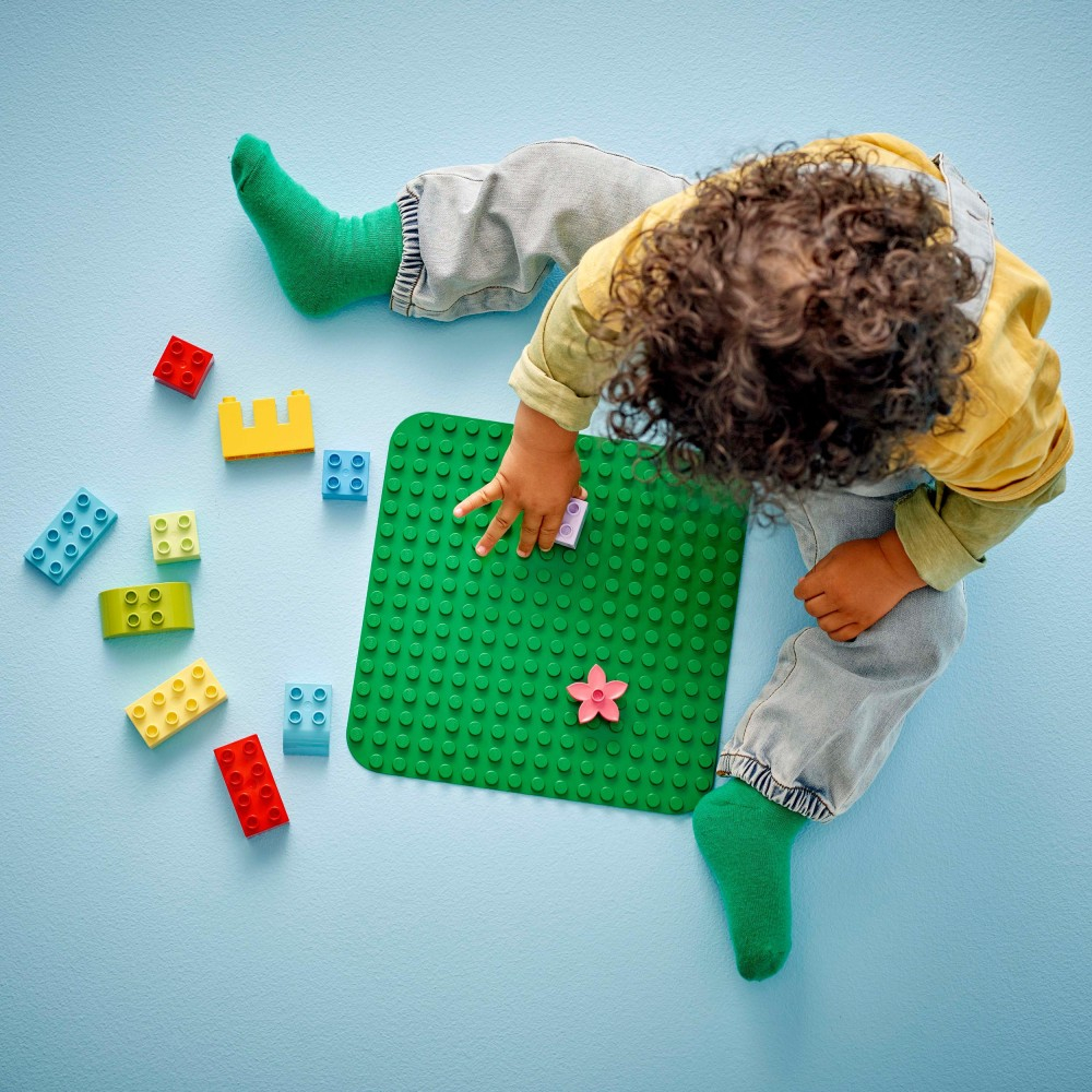 OUTLET LEGO DUPLO Classic - Зеленая строительная плитка 10460