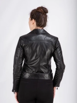 Косуха женская натуральная кожаная