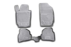 Коврики в салон для VW Polo (V, Vp) 2009-2020, 4 шт.хэтчбек (полиуретан) NLC.51.28.210KH