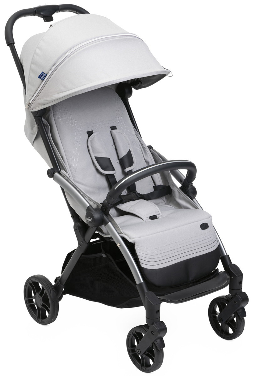 Коляска прогулочная Chicco XPlus Pearl Grey