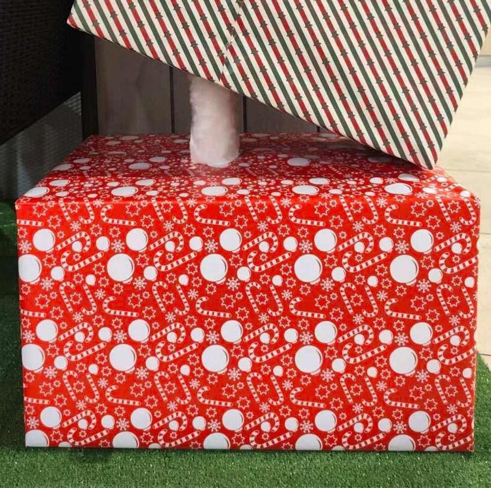 Бумага для оформления подарков Nyår, 70х300 см