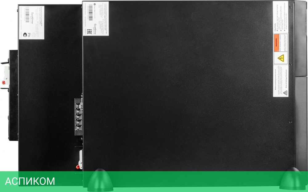 Источник бесперебойного питания Systeme Electriс SRV черный (SRVSE6KRTXLI4U)