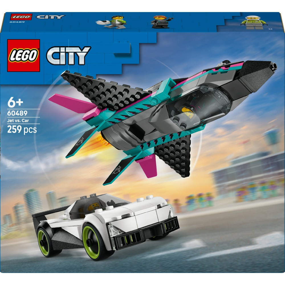 LEGO City - Самолет против машины 60489