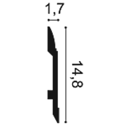 Плинтус Byblos DUROPOLYMER® SX104