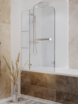 Душевое ограждение WeltWasser  WW400  Арт. 80G-1 Размер 800х1850 мм 10000001237 прямоугольная