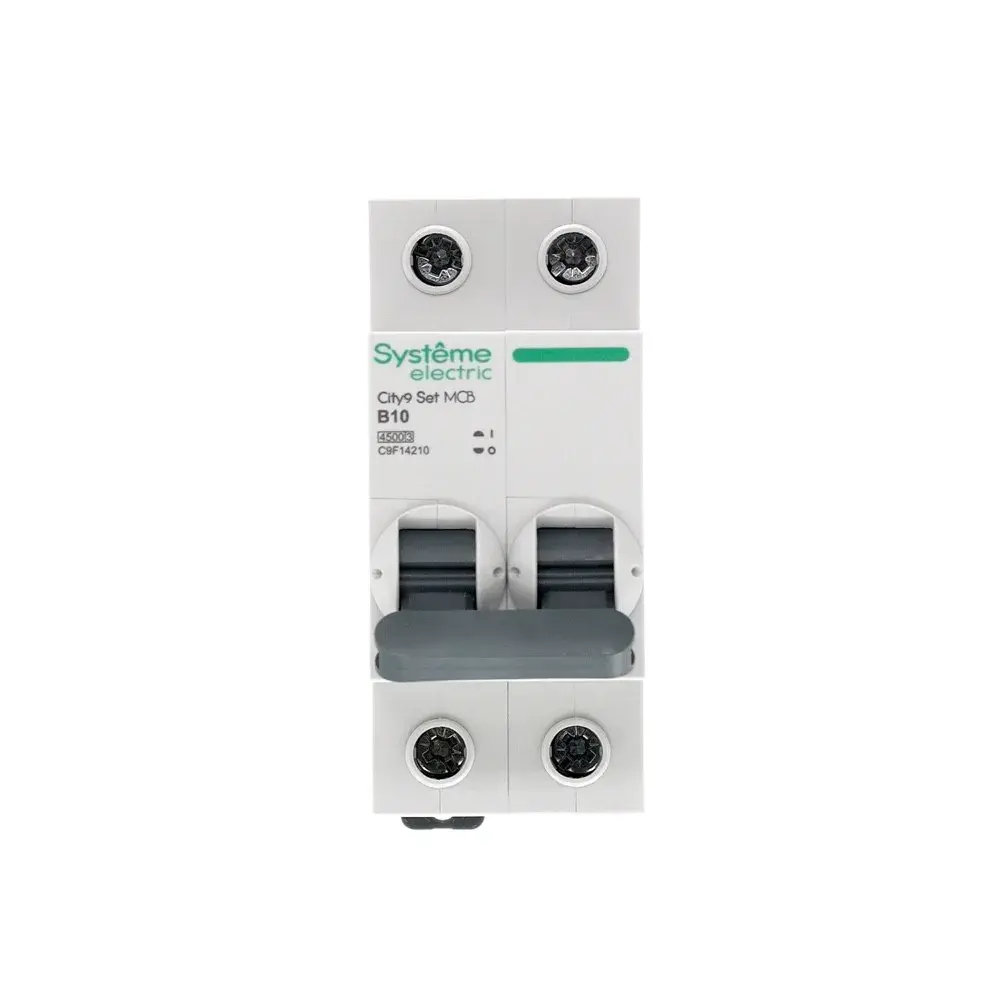 City9 Set Автоматический выключатель (АВ) B 10А 2P 4.5kA 230В