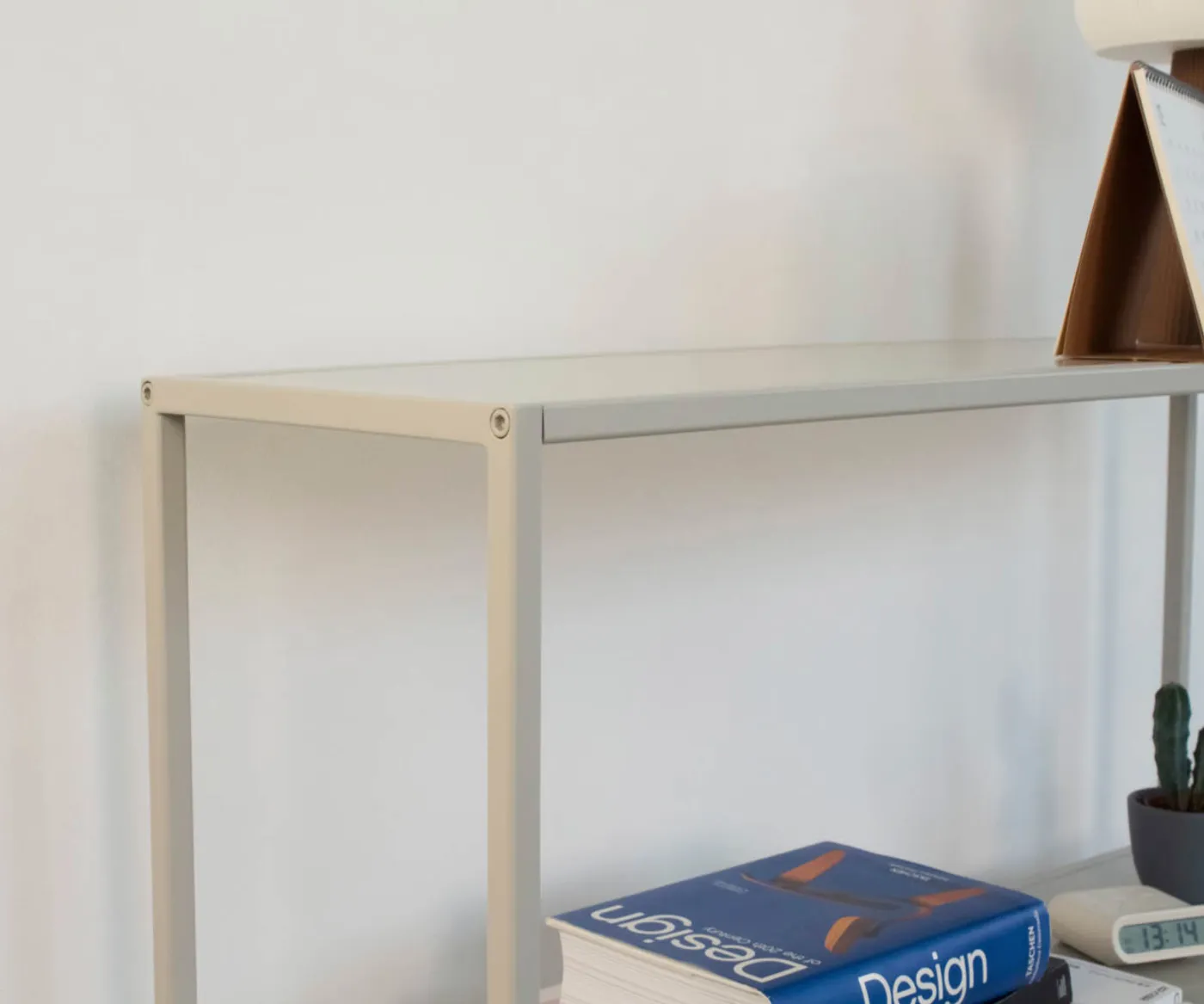 Стеллаж металлический 155х60х25, серый