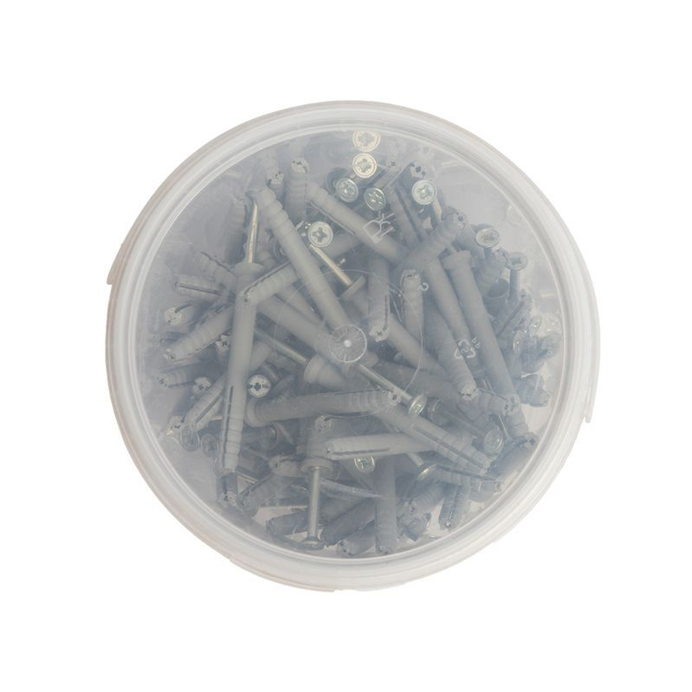 Дюбель-гвоздь 6х60 мм потайная манжета 100 шт Tech-krep