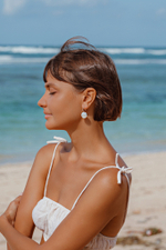 Двойные серьги-трансформеры  «Лунный цикл»