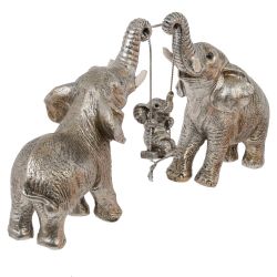 GAEM Фигурка декоративная "Слоны", L23 W5 H12 см