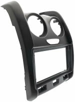 Магнитола для Renault Duster 1 2015-2020, Lada Largus 2021+ (мультируль/джойстик, рамка большая матовая) - Teyes CC3-2K монитор 9.5" 2K QLED на Android 10, ТОП процессор, CarPlay, 4G SIM-слот