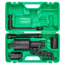 Набор инструмента: гайковерт ручной с редуктором в комплекте с головками RockForce RF-3411384