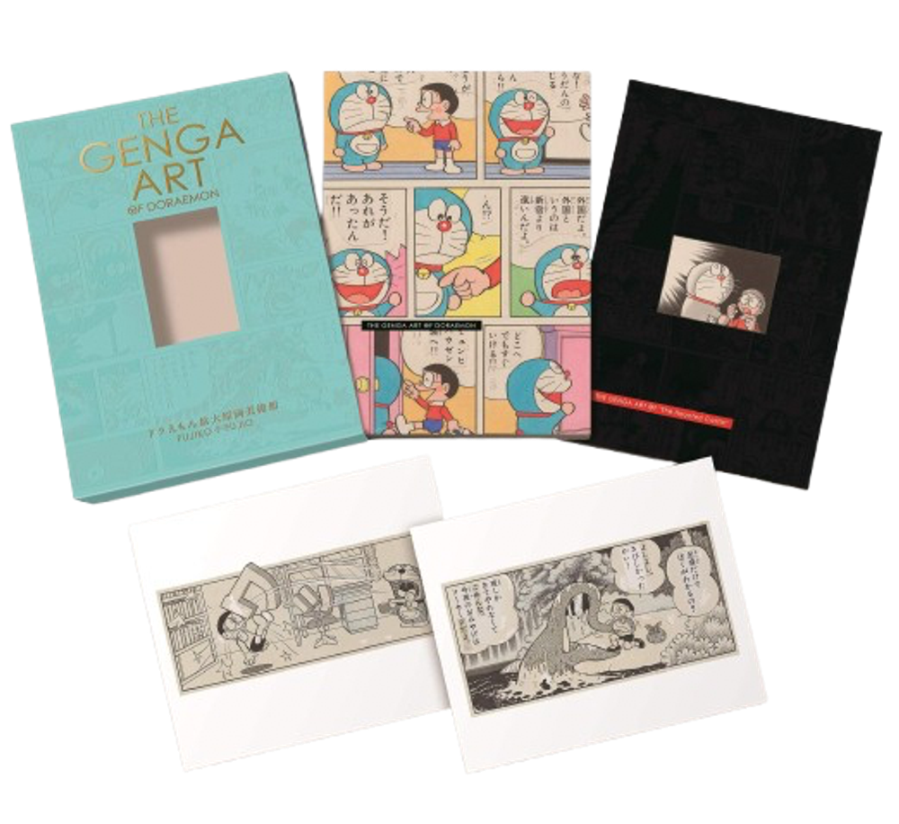 Артбук Дораэмон. The Genga Art of Doraemon Специальное издание оригинальных иллюстраций