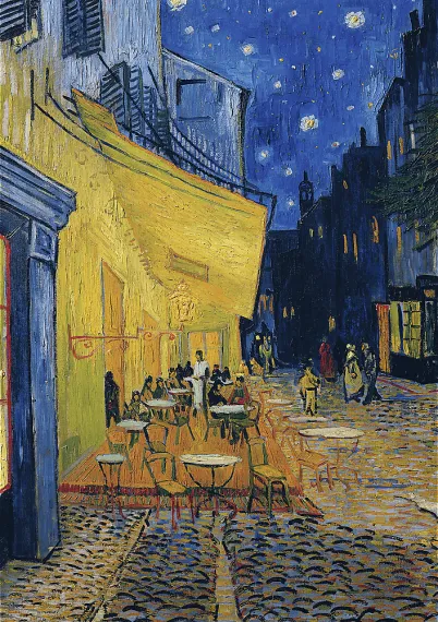Puzzles - "1000 Art Collection" - Café Terrace at Night _FSC Mix 70%