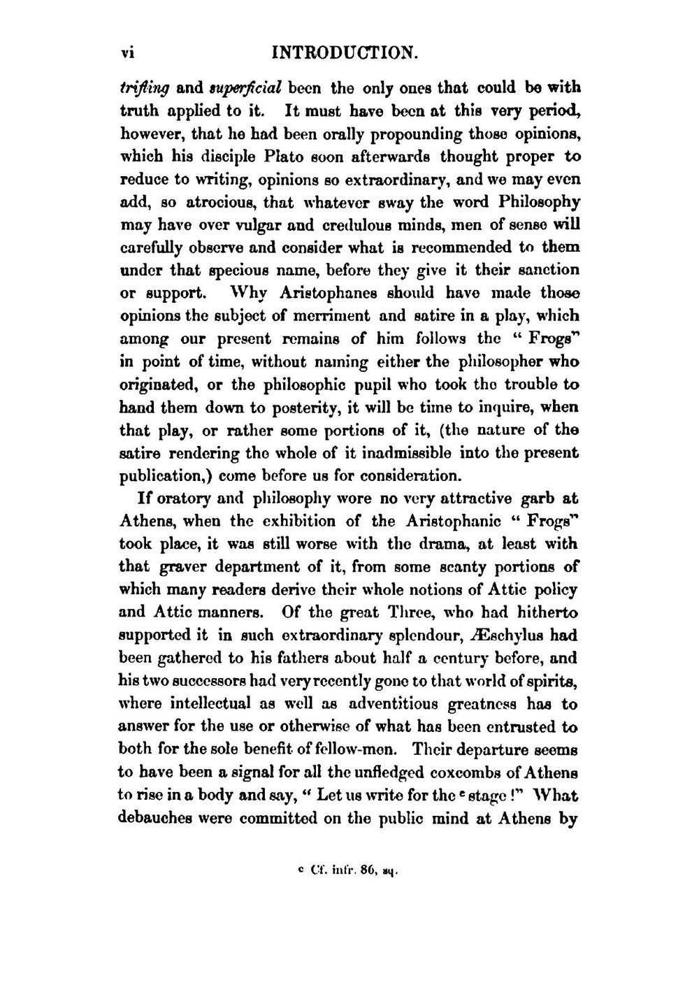 The Frogs of Aristophanes, with Notes and Critical and Explanatory, Adapted to the Use of Schools and Universities, by T. Mitchell | Aristophanis