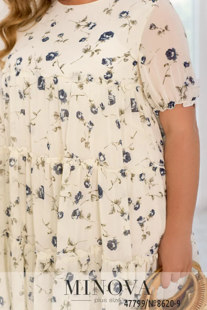 Платье 8620-9-молоко Minova