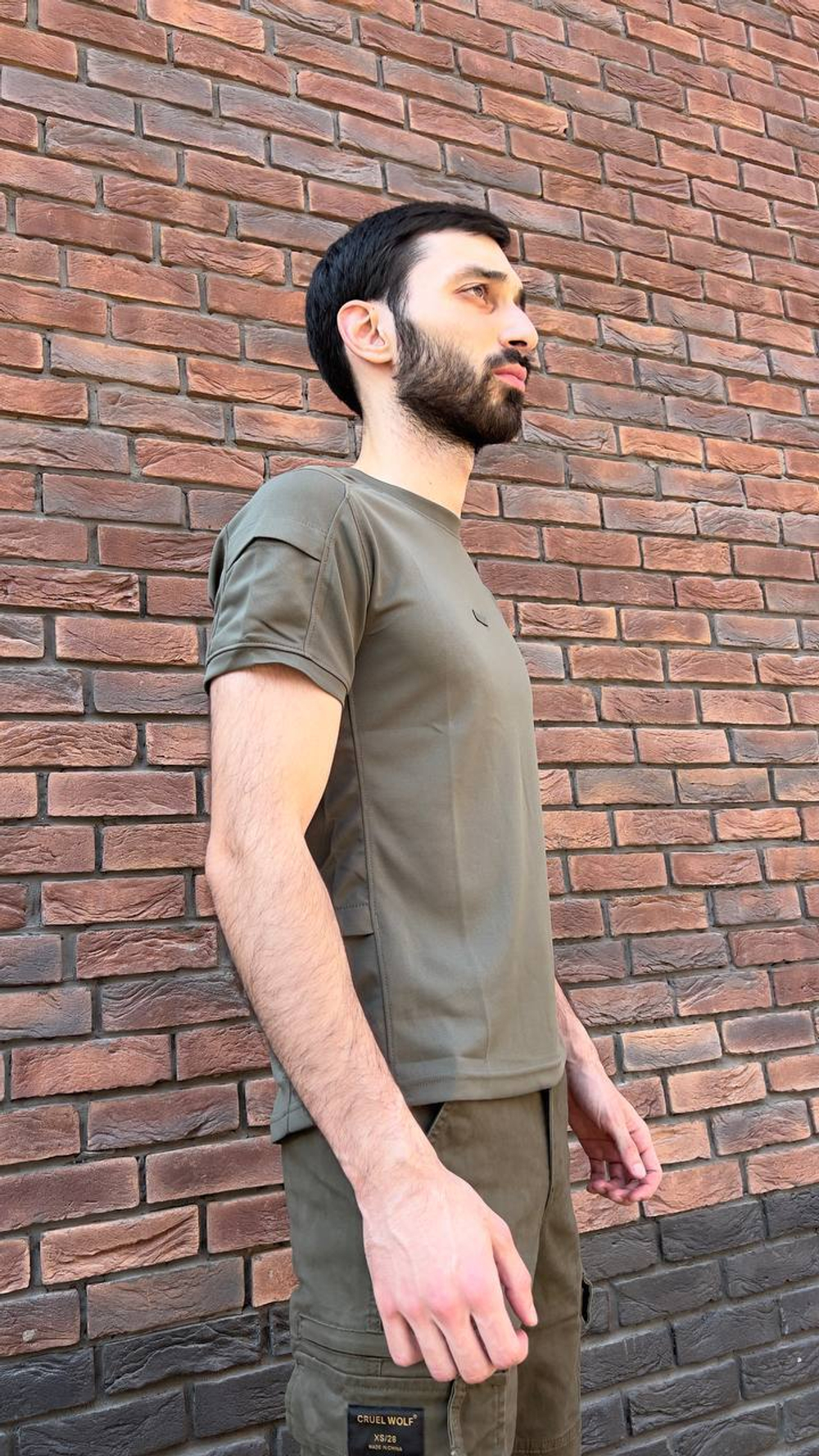 Футболка олива s.archon