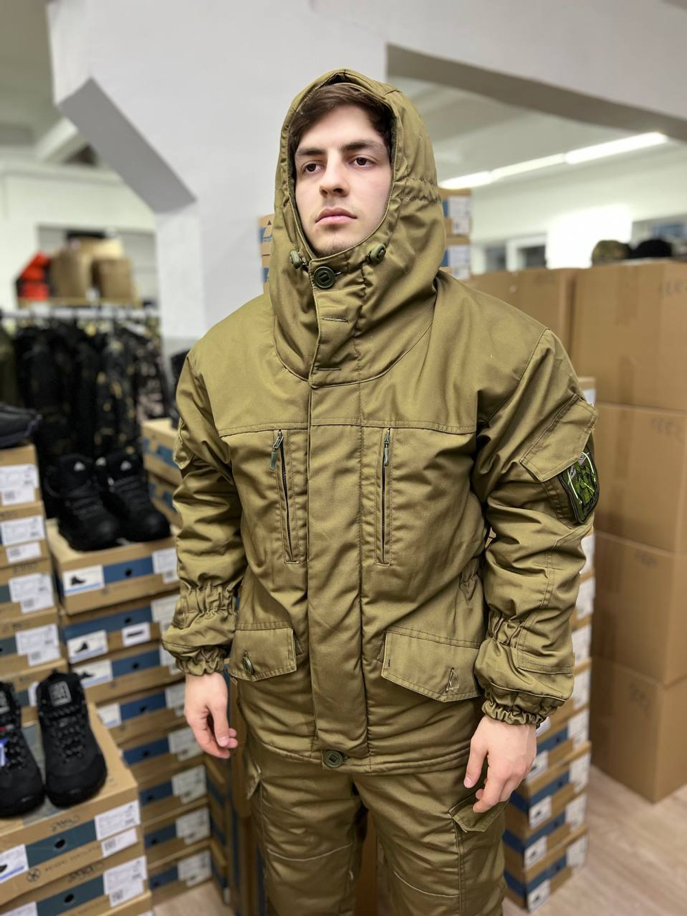 Костюм горка 5 зима торнадо / песок