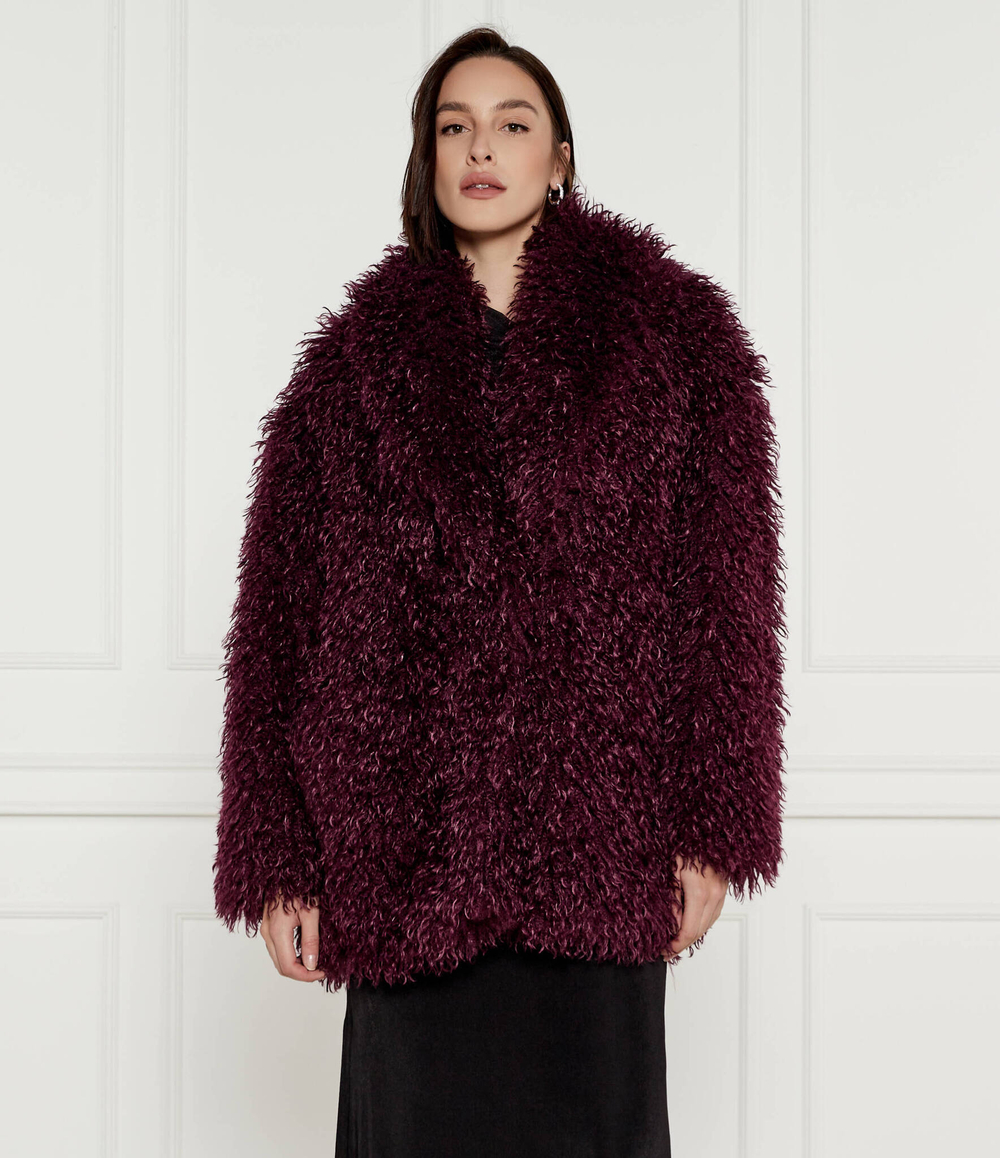 Шубка Mirendi-1 HUGO - фиолетовый(50523015)