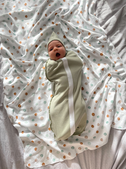 Пеленка Горошек 85*130 RinaAmari