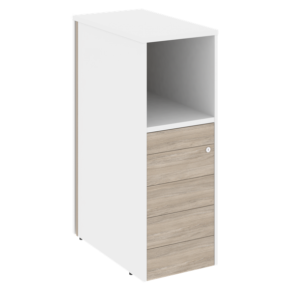 Оникс Тумба 5 ящиков TIP-ON завершающая, левая O.R-TV-5 TIP (L)  436*767*1185