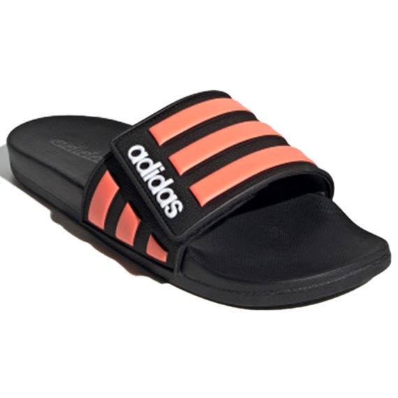 Adidas Neo Adilette Comfort Adj 'Coral Pink Black'