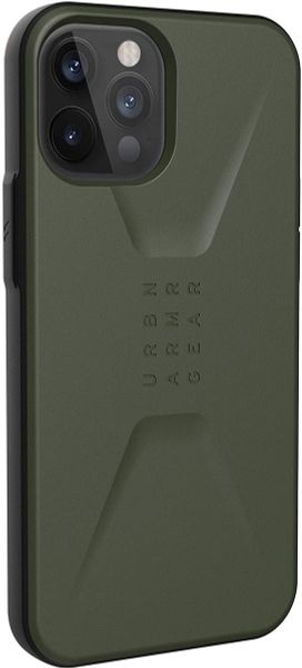Чехол Uag Civilian для iPhone 12/12 Pro 6.1" оливковый (Olive Drab)