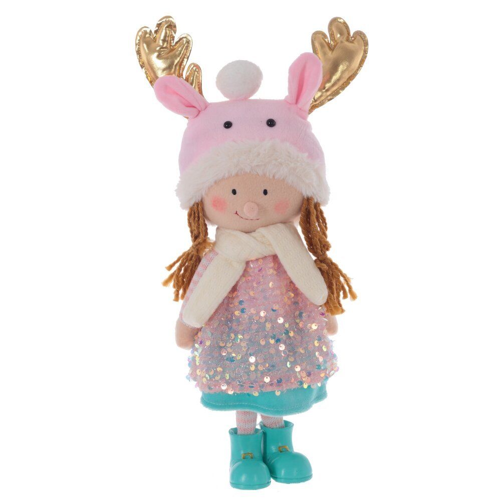 GAEM Игрушка набивная "Мальчик, Девочка", L18 W8,5 H40 см, 2в.