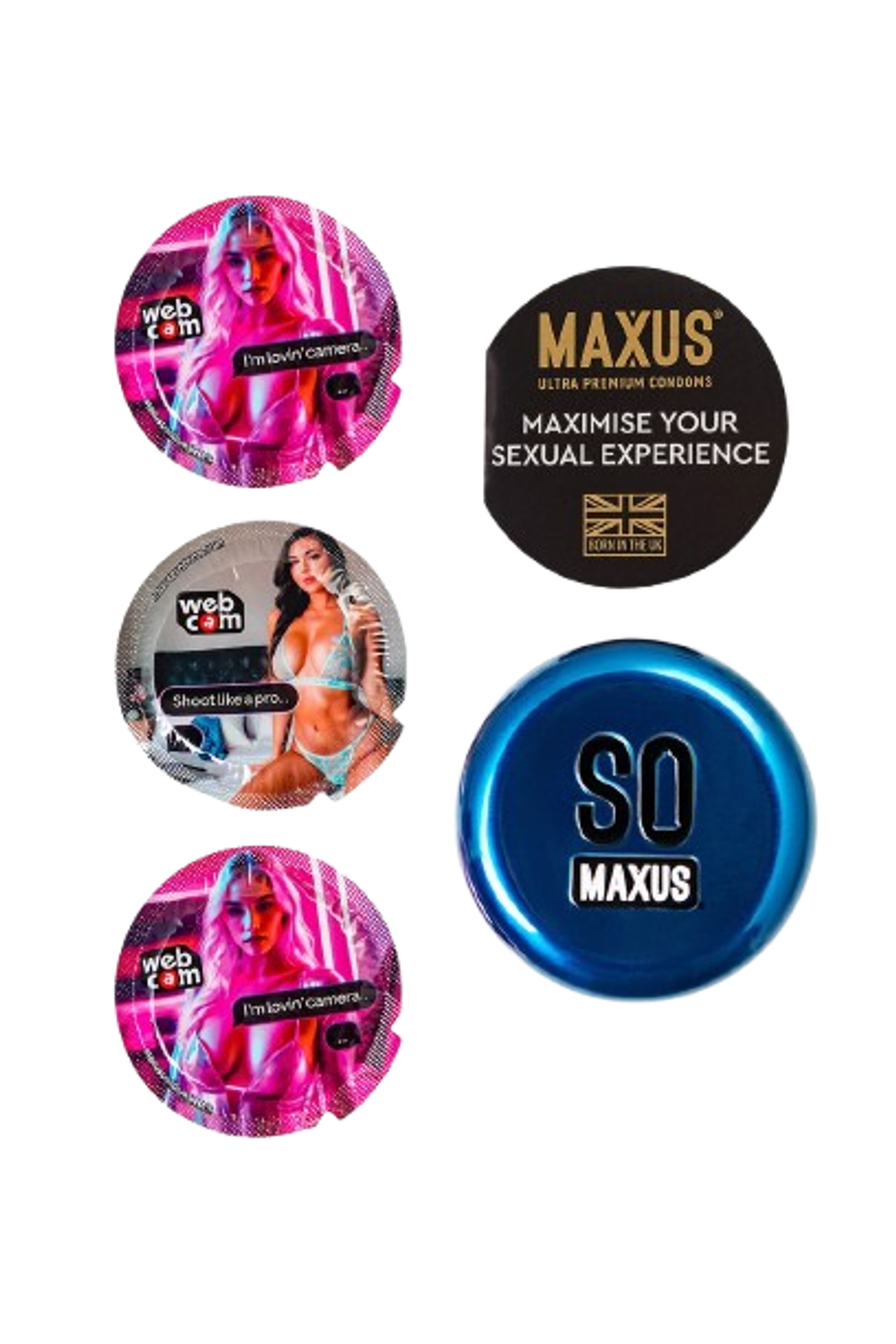 Презервативы Maxus XXL, увеличенный размер, металлический кейс