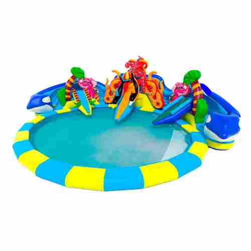 Надувной наземный аквапарк «Аквасфера» с бассейном, 20x18.5x7 м.