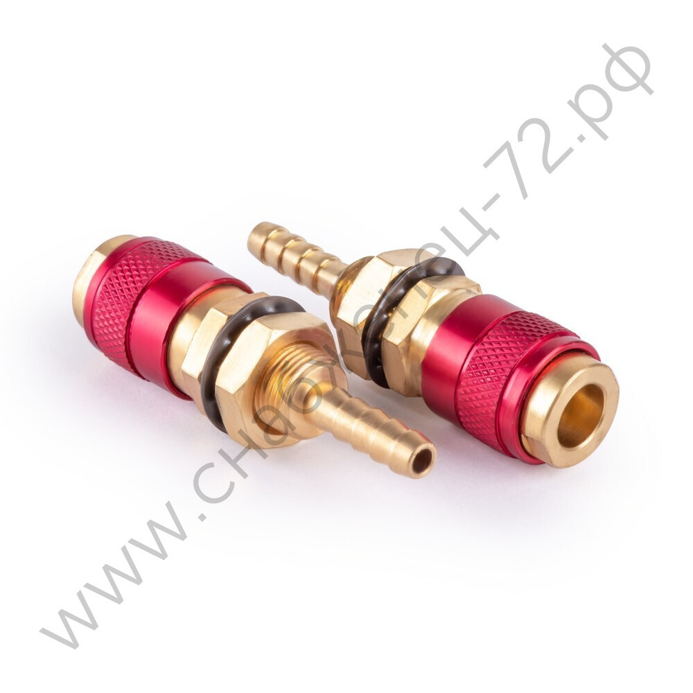 Соединитель 501.0204;  FА3045  (вода - гнездо д.6мм) VARTEG