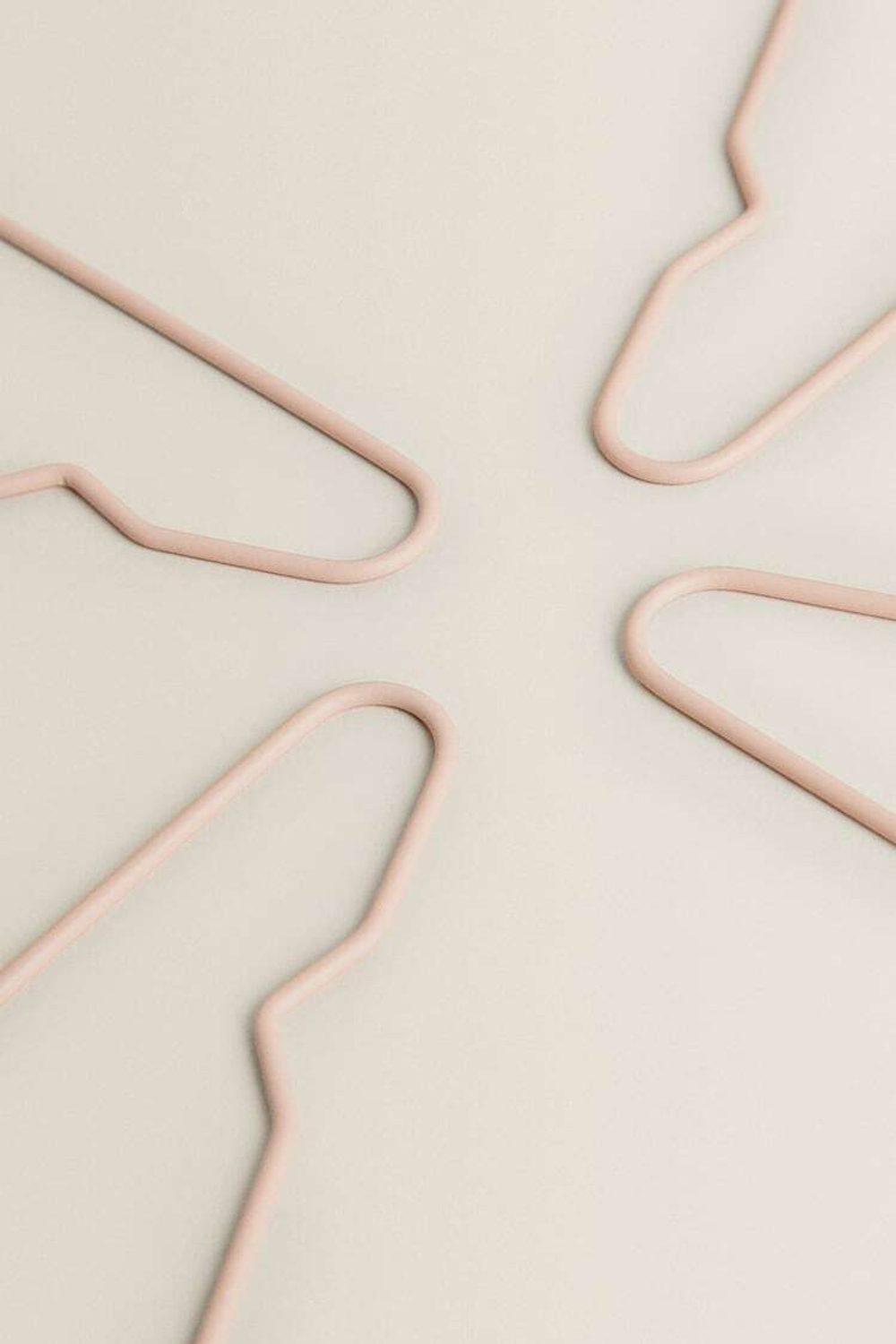 ZARA HOME ДЕТСКАЯ ВЕШАЛКА (НАБОР ИЗ 6 ШТ.) РОЗОВЫЙ