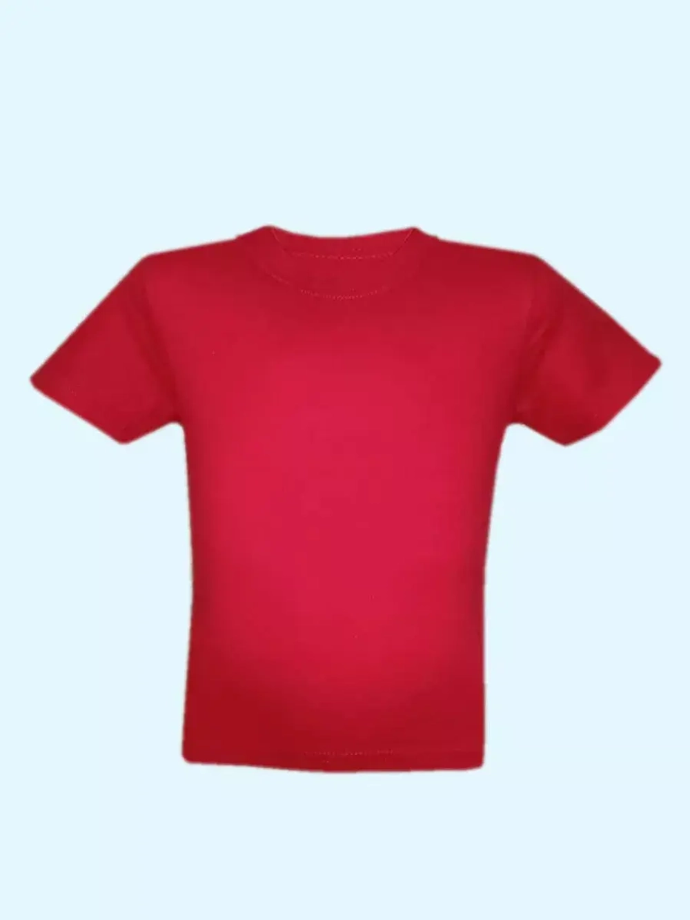Футболка однотонная для садика и школы