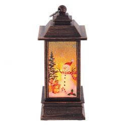 GAEM Изделие декоративное "Фонарь" (подсвет, LR44 х3шт) L5 W5 H12,5 см (блок 12), 3в.