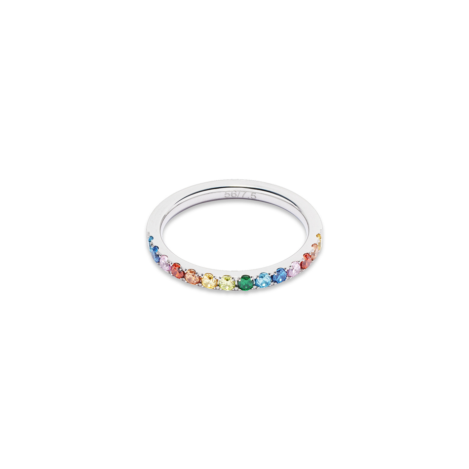 Кольцо Coeur de Lion Multicolour Silver 0146/40-1517 54
